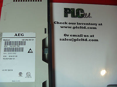 140CRA93101 Used Tested Modicon RIO Drop 140-CRA-931-01