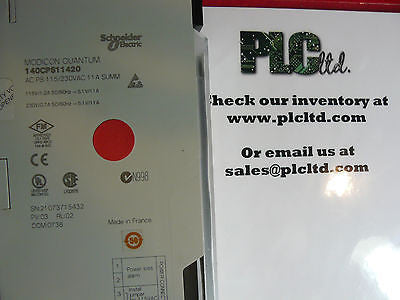 140CPS11420 Used TESTED Modicon AC Power Sply 140-CPS-114-20
